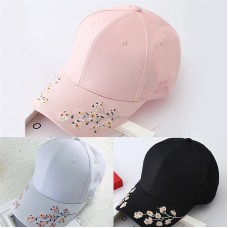 Baseball Cap Ladies Snapback Cap Hat Mujer Embroidered Cherry blossoms Hat TO  eb-47662144